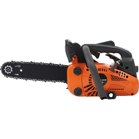 Tronçonneuse à essence 25,4cc avec diamètre de coupe de 12", tronçonneuse à moteur manuelle, avec outils pour scier le bois dans la forêt et le jardin (1/5)