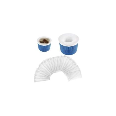 Calze filtranti per piscina, calze skimmer per raccogliere foglie e proteggere la piscina, 20 pezzi - Crezuo