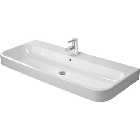 Duravit lavabo pour meuble Happy D.2 231812, aiguisé, 120cm avec (1/2)