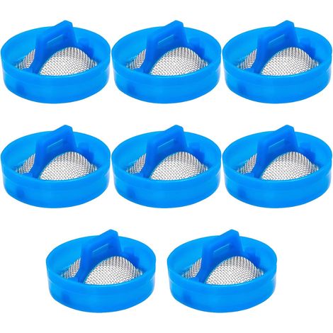 Kit de repuesto de filtros para la válvula de entrada de la lavadora (8 piezas), compatible con lavadoras automáticas Haier.