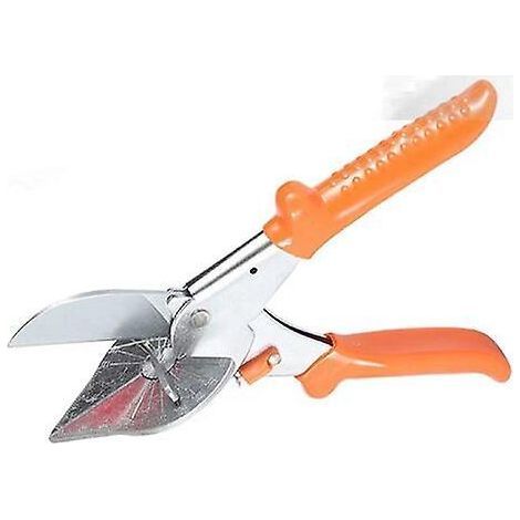 (orange) Ciseaux D'angle Couteau D'angle Multifonctionnel Noir Poigne Antidrapante Outil Main Pour Couper Du Bois Fin Ciseaux Angle Rglable 227 (1/4)