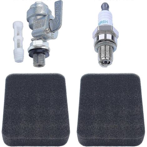 Kit filtre à air et bougie d'allumage de remplacement pour 17211-899-000 pour générateur Harbor Freight Predator 7000 8750 watts 420 cm3 13 CV 14 CV 15 CV 16 CV RATO R420-III Engi (1/5)