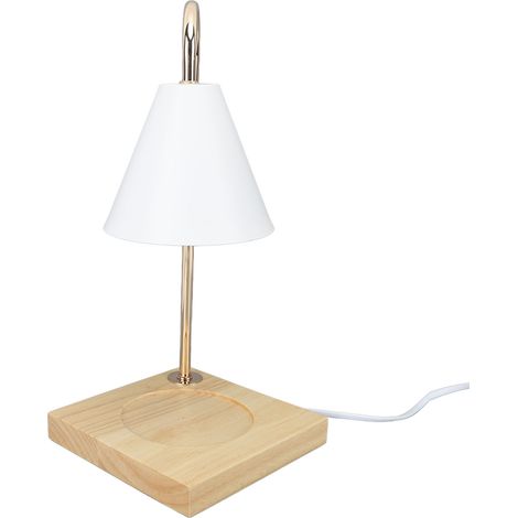 Lampe de fonte de cire pour bougie, variateur d'intensité, ampoule GU10 incluse, compatible grands pots, 110-220V, prise UE (1/5)