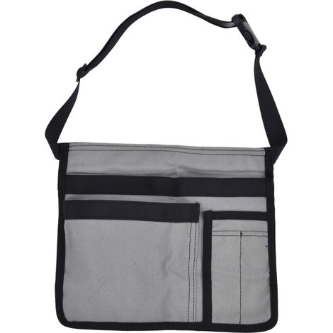 Sac ceinture multi-poches unilatéral pour outils de jardinage, poche ceinture rangement atelier (1/5)
