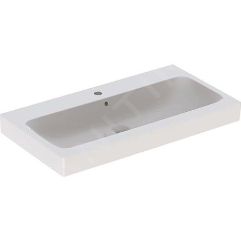 Geberit iCon - Lavabo 900x485 mm, avec 1 trou, avec trop-plein 124590000 (1/3)