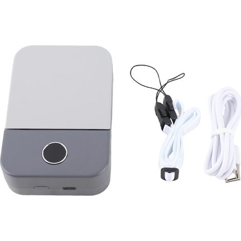 Ventilador de Cuello Portátil con Clip, 3 Velocidades y Batería 2000 mAh Recargable por USB – Ideal para Deportes, Aire Libre y Trabajo (1/5)