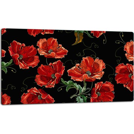 Tablero de corte de placa de vidrio 52x30 flores (1/5)