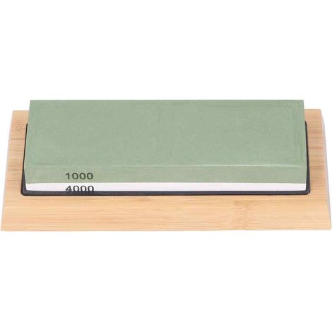 Whetstone Set - 1000 4000 Grit Double-Sided Sharpening Stone - For Kitchen Knives Japanese Knives Butcher Knives - 1 Set (1/5)