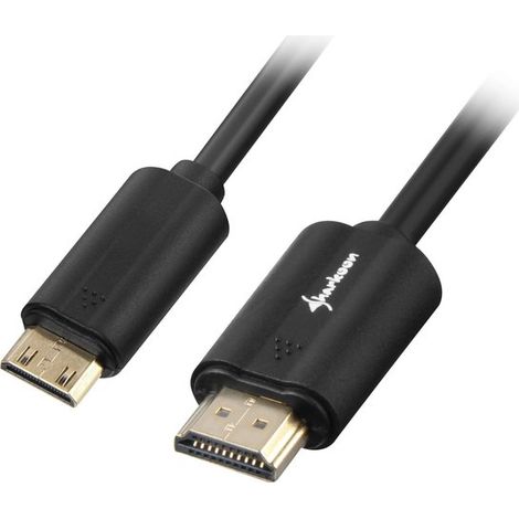 Câble HDMI vers Mini HDMI 2.0 1 m - Noir