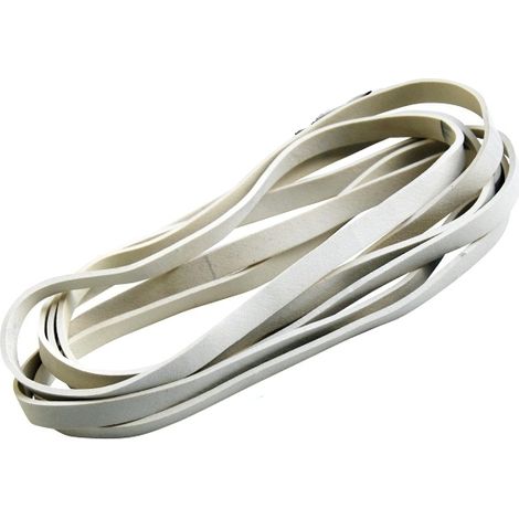 Elastico diametro 80 mm x larghezza 6 mm, bianco 1 kg (1/2)