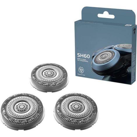 Ersatzscherkopf für Rasierer Serie 6000, SH60/72, passt perfekt, langes Lebensdauer-Kompatibles Produkt