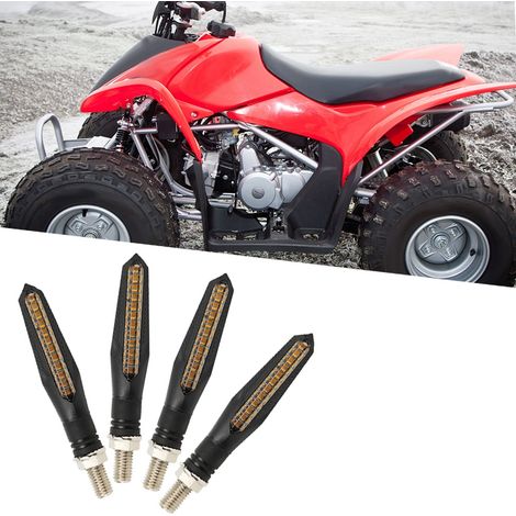 Lot de 4 clignotants LED à effet d'eau pour moto (1/5)