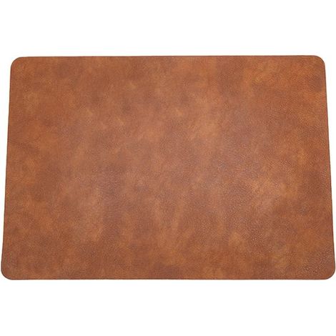 1 unidad, impermeable comida mantel individual antideslizante e impermeable impermeable comida perro, Fácil limpiar, Marrón, 43 x 30 cm (1/5)