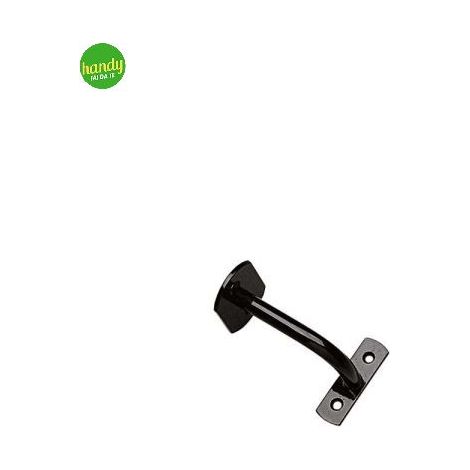 Supporto per corrimano quadro nero (1/2)