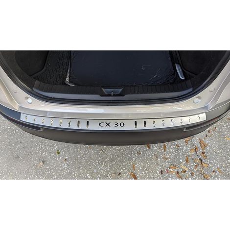 Accessoires de voiture pour pare-chocs arrière de coffre Mazda CX-30 CX30 2020-2024 Protection de pare-chocs arrière Pièces automobiles( ) (1/5)