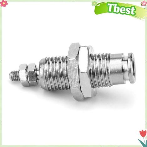 Tbest Cylindre CJPB CJPB Cylindre pneumatique en forme d'aiguille à simple action avec alésage de boulon quincaillerie serrure (1/5)