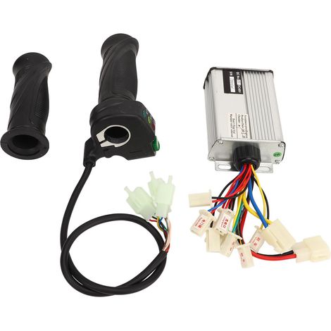 Contrôleur à balais 48V 1000W et poignée d'accélérateur pour scooters, vélos et tricycles électriques (1/5)