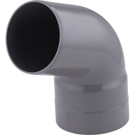Coude PVC 67° mâle-femelle Ø80 (1/2)