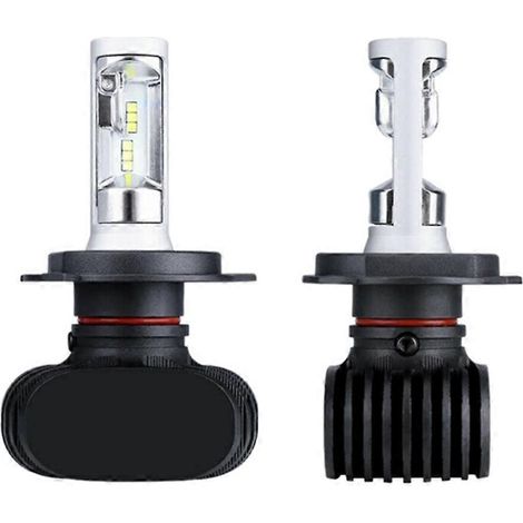 Stück H4 LED-Scheinwerfer Auto H4 9003 Hb2 180W 6500K Fern-/Abblendlicht Glühbirnen-Set
