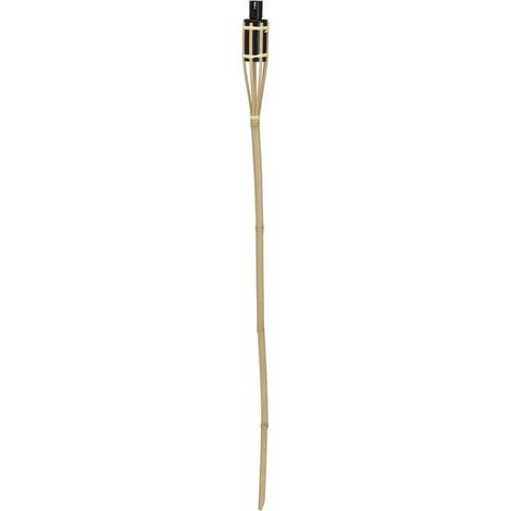 Luminaire progarden bamboo flamme réelle extérieur 120 cm (1/3)