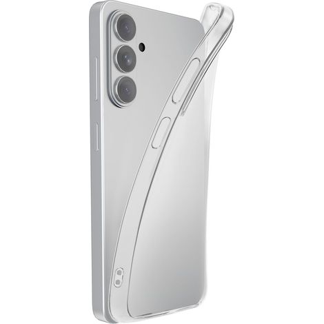 Cellularline Fine - Galaxy A37 Cover in gomma morbida ultra sottile e trasparente (1/4)