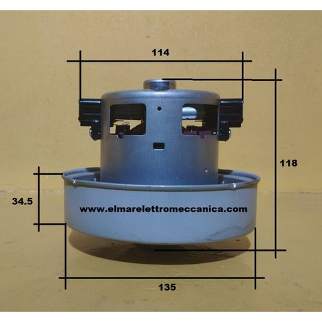 Motore Aspirapolvere 1600 W Monostadio 124