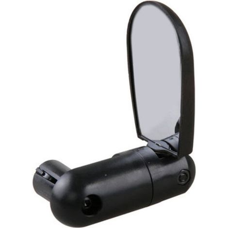 Retroviseur velo - HAWUJ - 2 paires plat reglable accessoire noir (1/5)