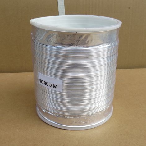Tuyau d'évacuation pour hotte aspirante, conduit de ventilation, tuyau flexible, tuyau d'évacuation résistant aux hautes températures, feuille d'aluminium télescopique commerciale, et autres.
