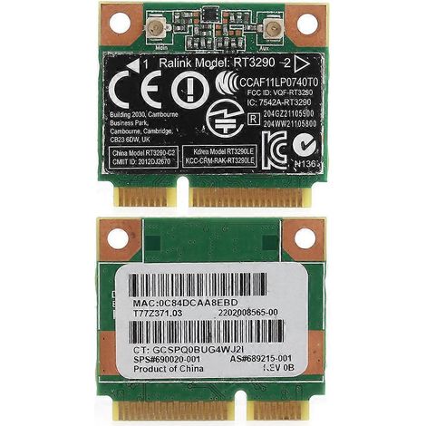 Netzwerkkarte WiFi-Adapter RT3290 für HP Pavilion G7 LAN-Adapter SPS: 690020-001 (1/5)