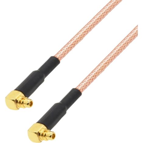 Cavo pigtail MMCX con connettore RA / MMCX con connettore RA RG316 1m