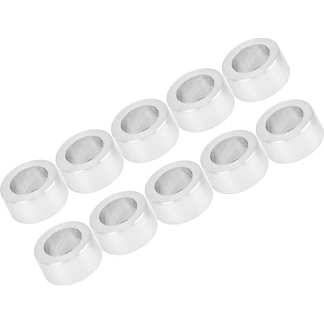 Entretoise cylindrique en alliage d'aluminium, accessoire de support, diamètre extérieur 6 mm, longueur 3 mm