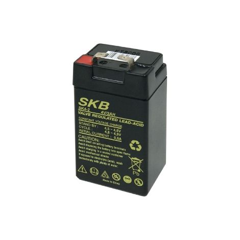 SK4 - 2,0 - BATTERIA AL PIOMBO SKB 4V 2AH