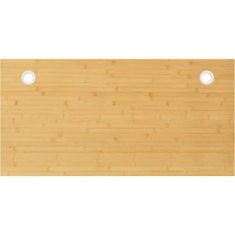 Schreibtischplatte 100x50x4 cm Bambus