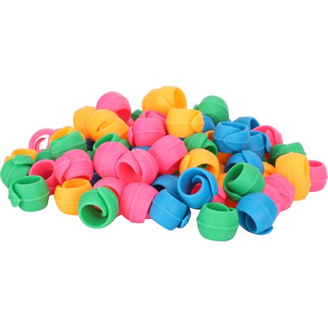 100 Pinces Fixe-Bobines Clip Porte-Fil Organisateur de Canettes Lot Accessoires Couture Bricolage Rangement (1/5)