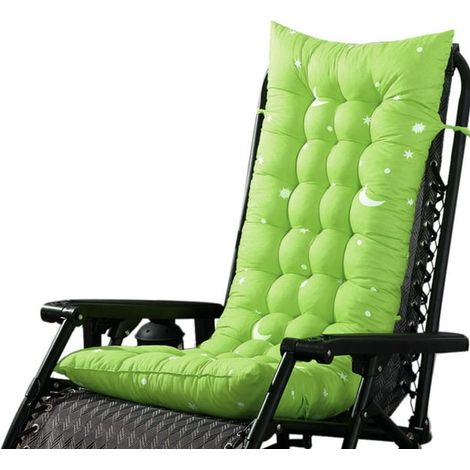 Coussin de chaise longue de jardin Cheers, couleur unie, pour piscine extérieure, épais, pour bain de soleil. (1/4)