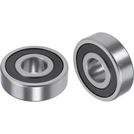 2Pcs Ball Bearing 6303-2Rs - [17X47X14mm] Chrome Steel Double Sealed for Industrial Applications and Mechanical Equipment (1/5)