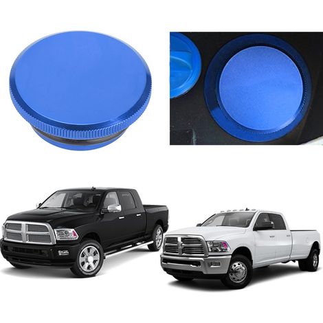 Tankdeckel aus Aluminiumlegierung für Dodge Ram 1500 2500 3500 2013-2017 (Blau) (1/5)