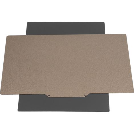 Plateau magnétique en acier à ressort double face PEI 220x320mm pour imprimante 3D, compatible Voron et autres modèles, accessoire de remplacement. (1/5)