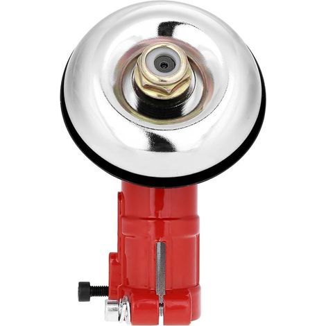 Tête d'engrenage de débroussailleuse, 1 tête d'engrenage tête d'engrenage rouge boîte de vitesses 26 mm de diamètre 9 dents pour débroussailleuses tondeuses à gazon