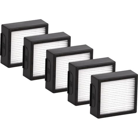 (5 pezzi) Filtro HEPA di ricambio Combo 10 Max compatibile con iRobot Roomba Combo J7+ plus/Combo j9+/ Combo 10 Max Kit di accessori per filtro HEPA per aspirapolvere robot (NON PER Roomba j9+/ j7) (1/5)