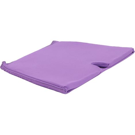 Bonnet de tête glacé en gel, monocouche, élastique, pour soulager les maux de tête et les migraines, violet. (1/5)