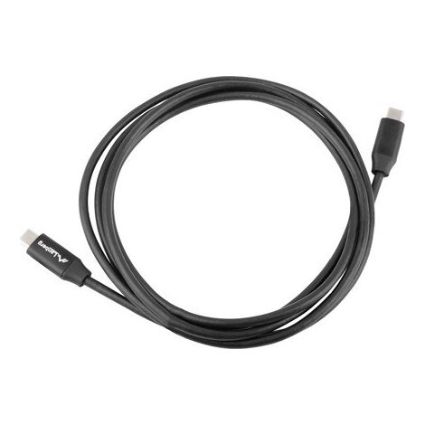 CABLE USB LANBERG 2.0 MACHO/USB C MACHO QUICK CHARGE 4.0 1.8M NEGRO (1/3)