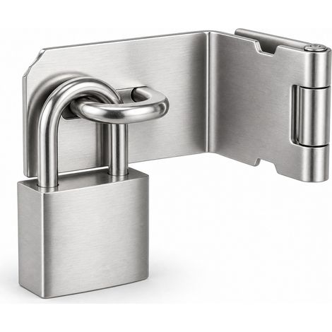 Verrou Loquet Cadenassable en Inox 304 pour Porte 13 cm (1/5)