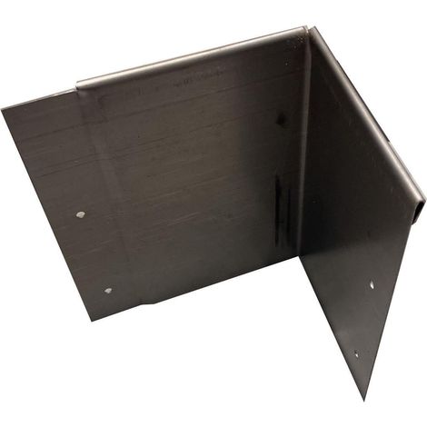 MAT - Bordura ANGOLARE in acciao CORTEN  altezza 16 cm spessore 1 mm (1/3)