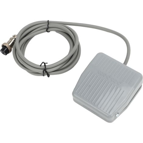 Pédale de remplacement pour machine d'épilation laser (prise jack 2 trous, câble de 200 cm, interrupteur au pied) (1/5)
