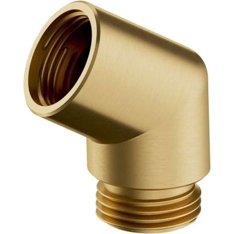 OMNIRES - Adaptateur pour pomme de douche, doré brossé T87GLB (1/2)