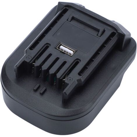 Adaptateur de Batterie ABS avec USB pour Worx 20V, Convertisseur 4 Broches vers 5 Broches, Accessoire Électrique
