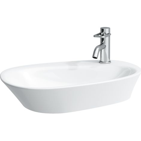 LAUFEN Running Palomba Cuvette de lavabo, 1 trou de robinet, avec (1/5)