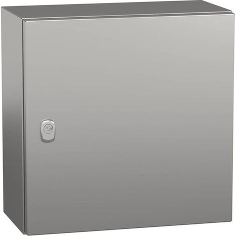 [NEUWERTIG] B-Ware Schneider Electric Gehäuse Wandgehäuse Wandschrank Edelstahl 400x400x200cm IP66 (1/2)