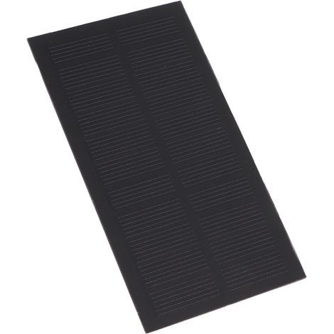 Panneau solaire monocristallin portable 1W 5.5V pour charge d'appareils en exploration